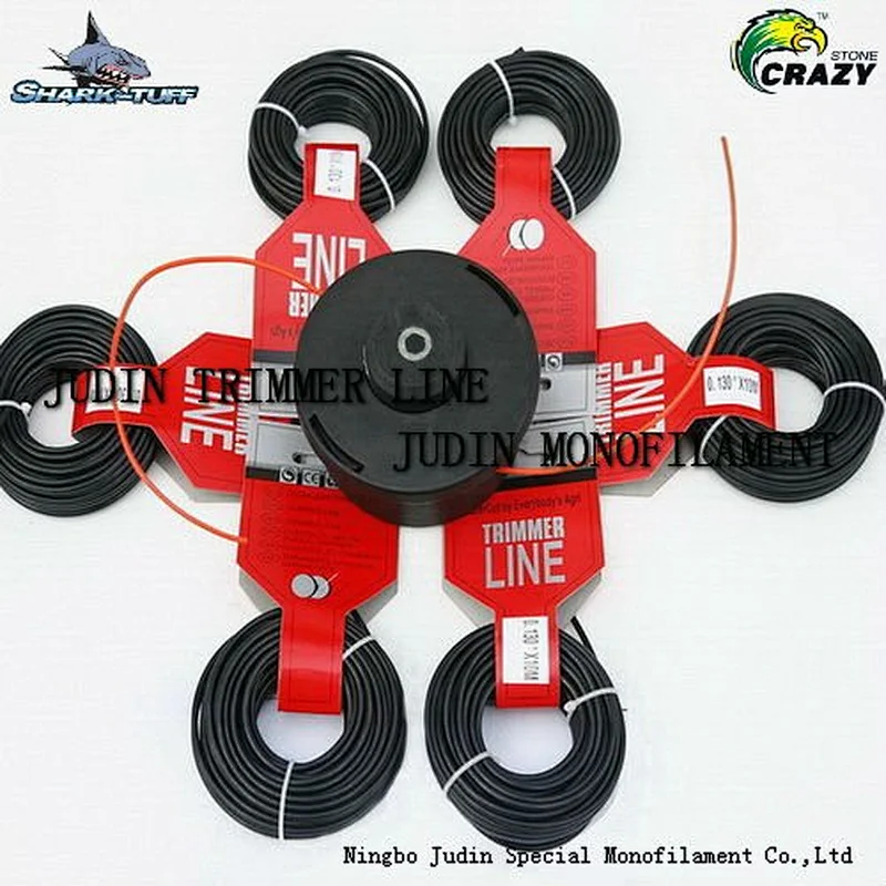 Replacement Brush Mower 0.130''/3.3mm Head Card Trimmer Line Accessories