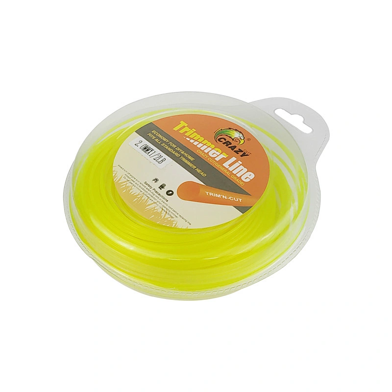 2.0mm* 1/2LB blister packing Electric Weed Sweeper Trimmer Line for Spare Parts