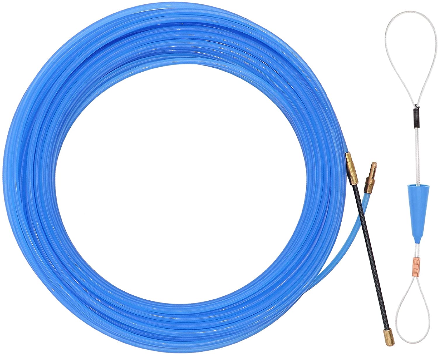 cable puller tool fiberglass cable push pullers duct snake rodder fish tape thread pom fish tape draw electric cable puller