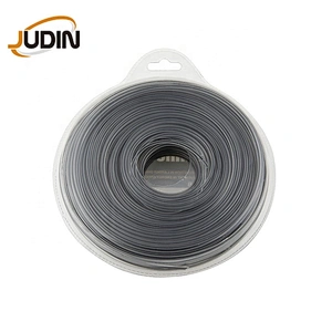 Brush cutter spare parts Dual-square shape Grass string trimmer  line  4mm  nylon trimmer line  for lawn mower trimmer line