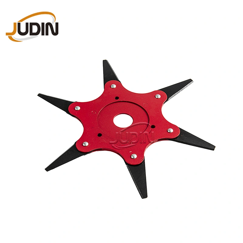 Hot Sale 6 Teeth Grass Trimmer Alloy Steel Blade For Wood Granite Stone Artificial Stone Brush Cutter Blade