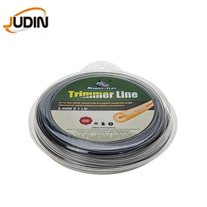Duo-round shape 2.4 mm/0.095'' Grass Nylon Trimmer line Brush Cutter trimmer line for lawn mower trimmer
