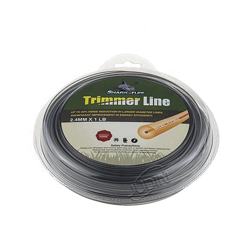 Garden tool spare parts Duo-round shape 2.4 mm 0.095'' Grass Nylon line Brush Cutter trimmer line for lawn mower