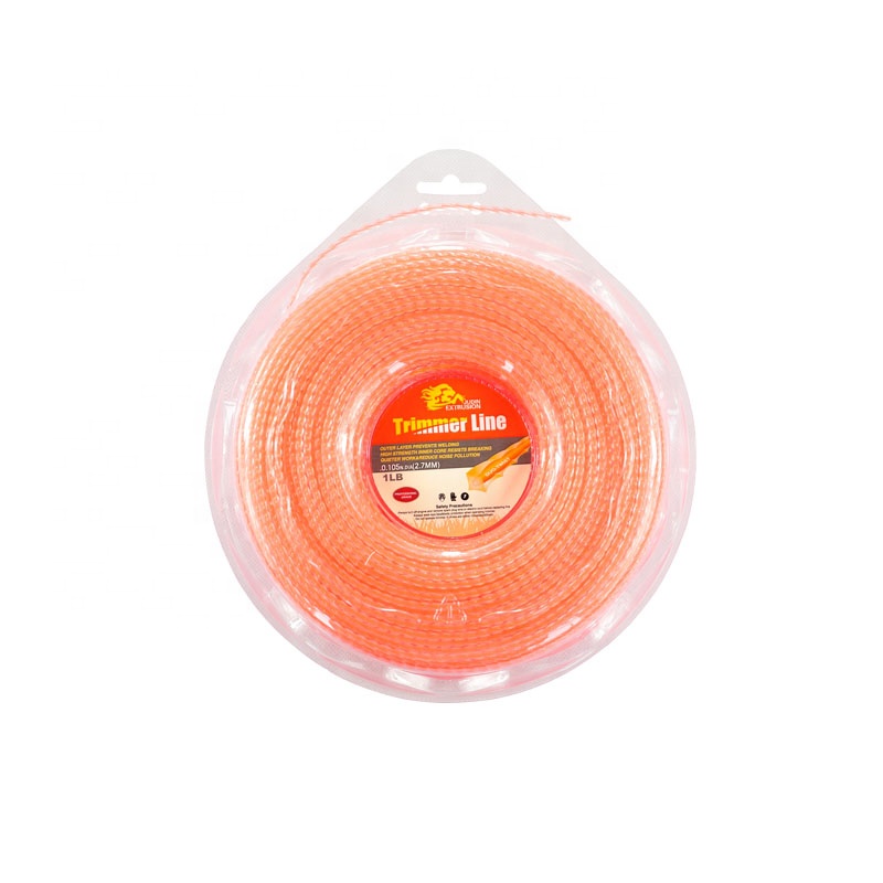 Ningbo JUDIN Hot Sales 1LB Professional Quality Dual Twist Nylon Grass Trimmer Line 2.7mm Cutter Line for Weed Eater Accessory