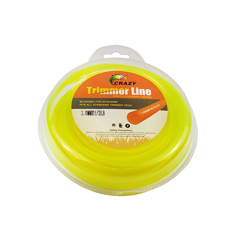 3.0mm* 1/2 LB blister packing Garden Supplies Grass Nylon Trimmer Line Parts