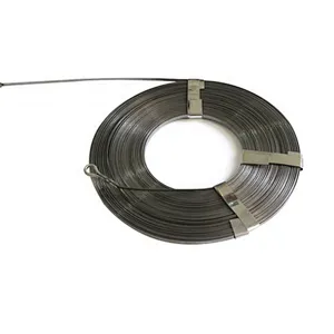 Electrical Wire Puller 4mm Fiberglass Fish Tape Flat Steel for Electric Industry