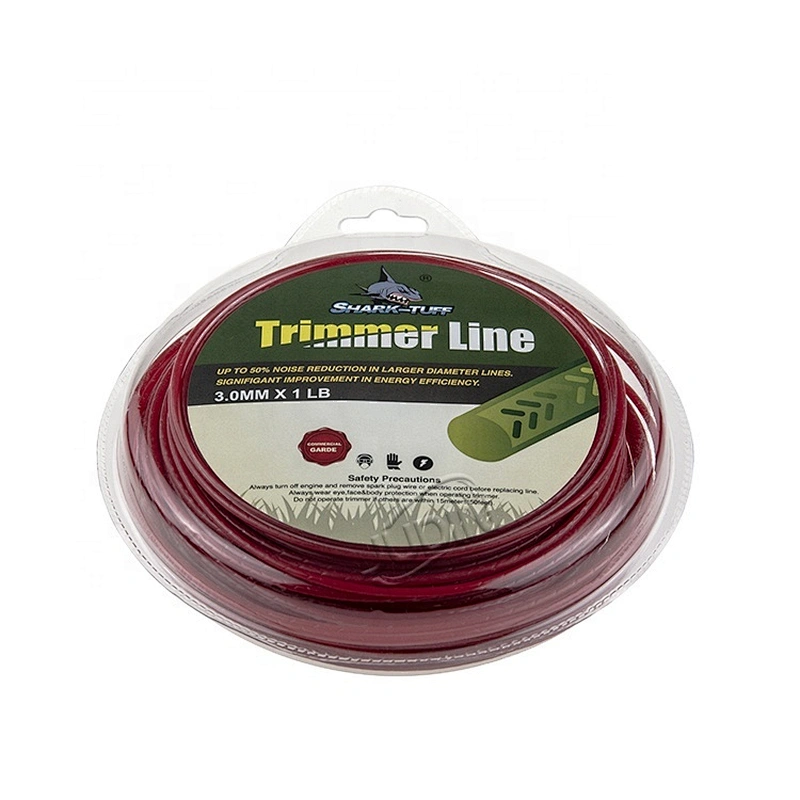 Brush cutter line card head blister spool package nylon Trimmer Line for electrical gas grass trimmer