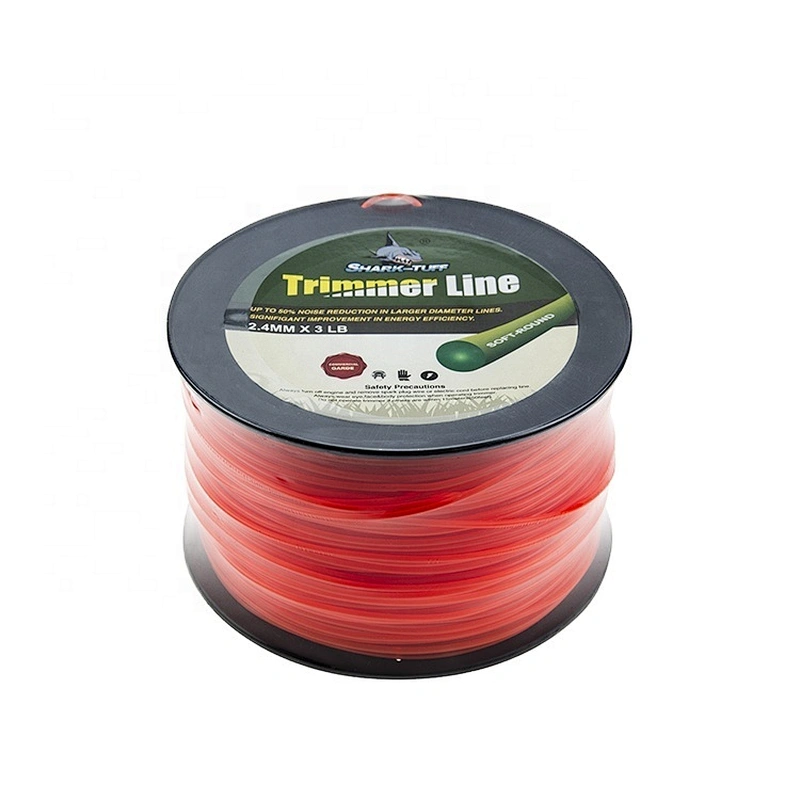 Grass cutter line grass lawnmowers weed wacker string trimmer line  for electrical gas grass trimmer