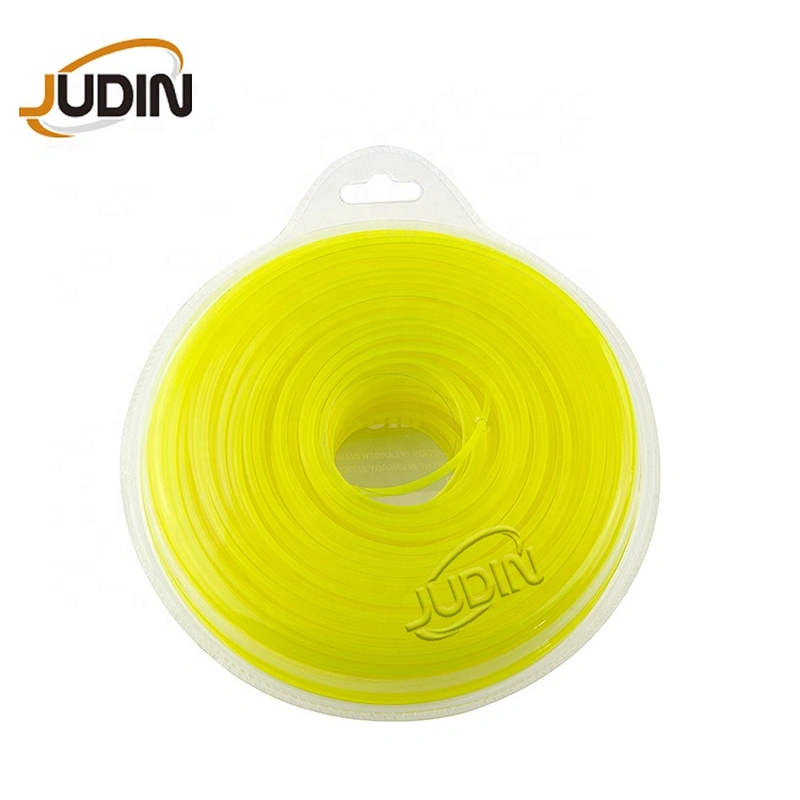 Brush cutter spare parts  Round shape 2.4 mm 1 LB fluorescent nylon line for grass weeder gasoline