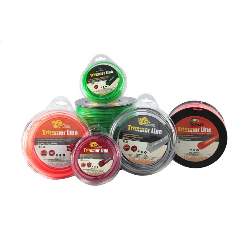 Brush Cutter Spare Parts grass trimmer line lawnmower grass cutter lines Cutting nylon Trimmer line