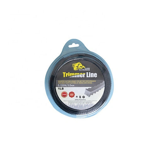 3mm Specialized Saw Teeth Grass Trimmer Line Garden Use for Brush Cutter Replacement Nylon Extruder Trimmer Line Hard-Wearing