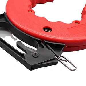 Steel Wire Fish Tape 25m,50m electric puller tools cable wire pullerele ctricians wire cable puller red fishing tape