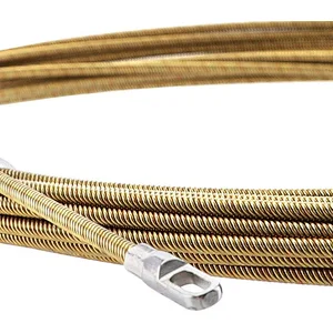 6mm steel Tools Inch Wide Steel Pull Line,for Heavy Duty Wire Pulls, Laser Etched for Conduit Measuring fish tape