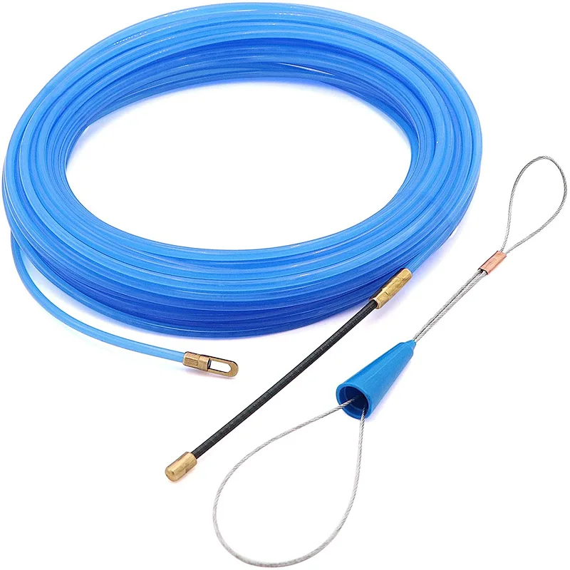 cable puller tool fiberglass cable push pullers duct snake rodder fish tape thread pom fish tape draw electric cable puller