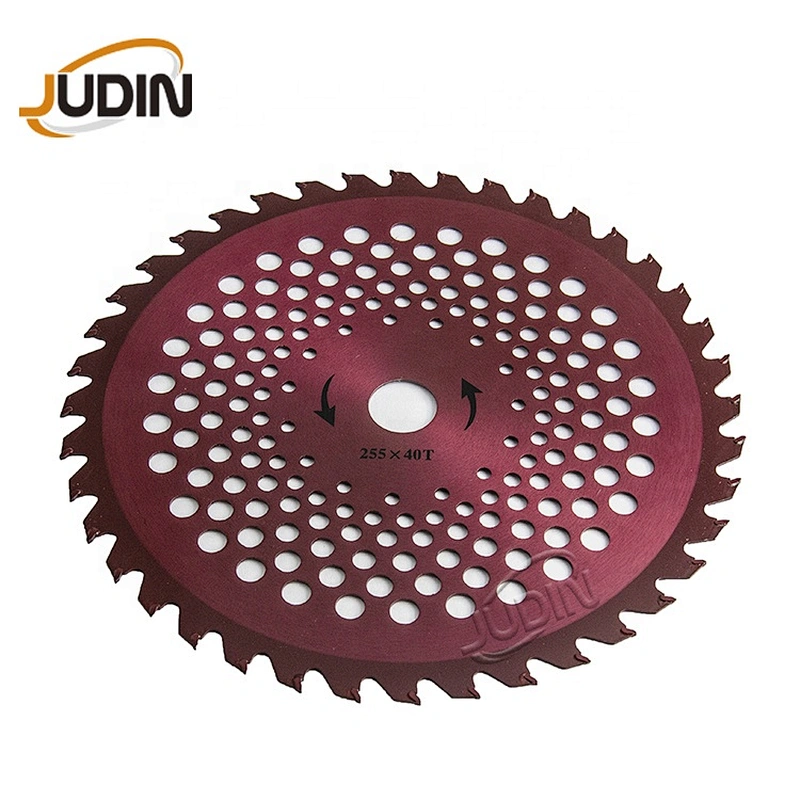 Brush Cutter Spare Parts 80 Teeth Multi Function Saw Blade Circular Saw Blades for Petrol / Gas Cordless  Mowing Grass Trimmer