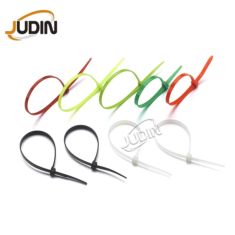 Hot Sale Nylon Heat Resistant Customized Durable  Cord Ties Self-locking Colorful Nylon Cable Ties
