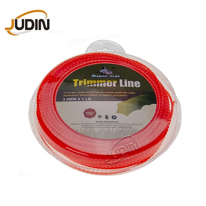 High Quality  2.4mm 3.0mm 1LB Low Noise Weed eater Quiet Twist  Grass Cutting Machine Brush Cutter Line Grass Trimmer Line