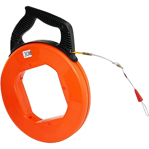 Professional Metal Nylon Fish Tape Wire Pull Network Wire Guider Fiber Cable Puller Electrician Wire Cable Puller