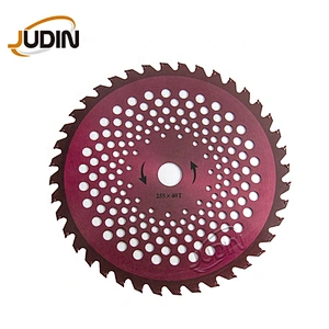 Brush Cutter Spare Parts 80 Teeth Multi Function Saw Blade Circular Saw Blades for Petrol / Gas Cordless  Mowing Grass Trimmer