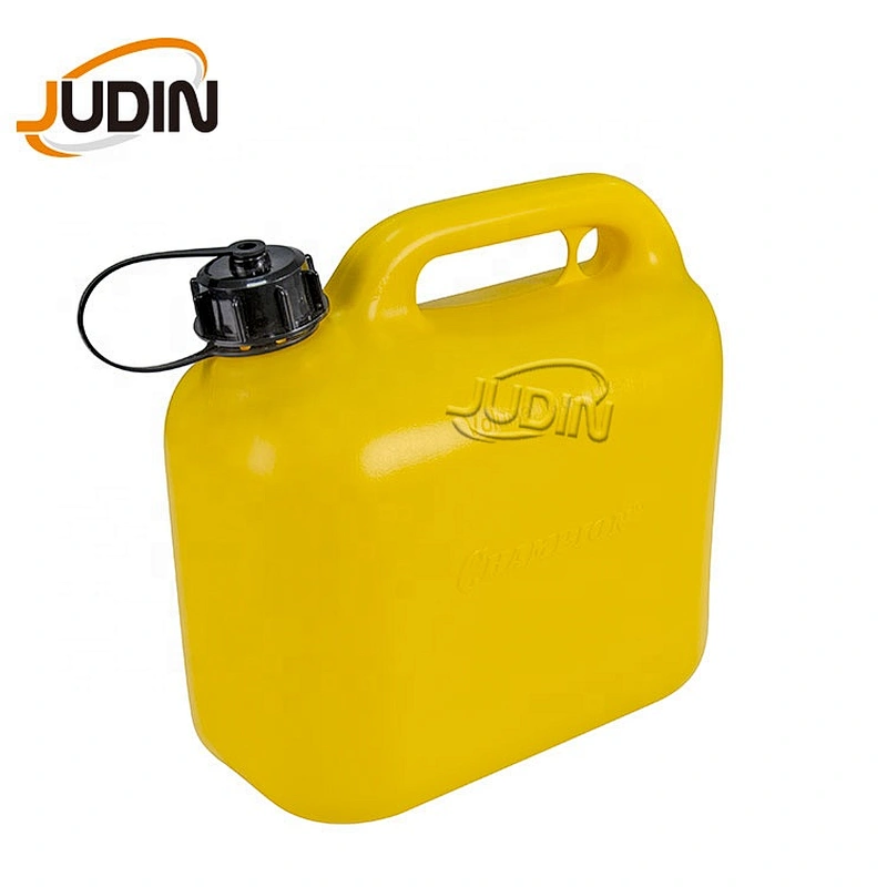 Portable  Mix tank Garden Tools 5 Litre Plastic  Fuel Tank With Spout Lids  Fuel  Oil Measuring Jug
