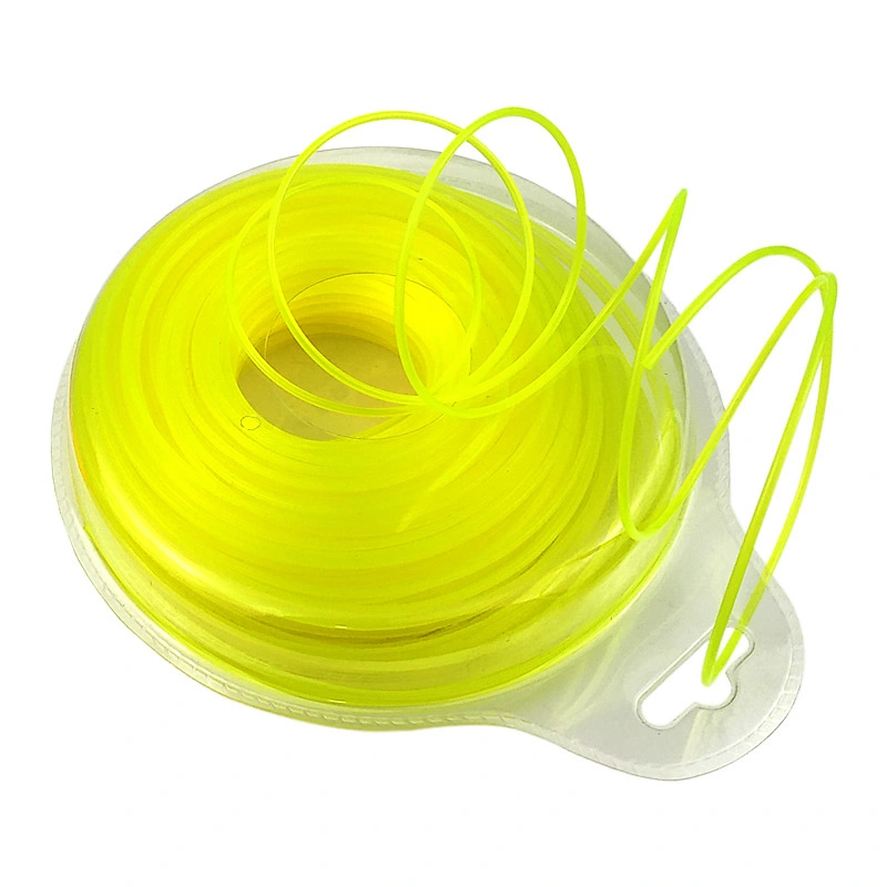 3.3mm*15m blister Nylon Trimmer Line Brush Cutter Spare Parts String trimmer line replacement Grass cutter  Cutting String Trimmer Line