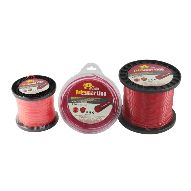 Effective Nylon Trimmer Line Monofilament Garden Spare Parts for Lawn Mower