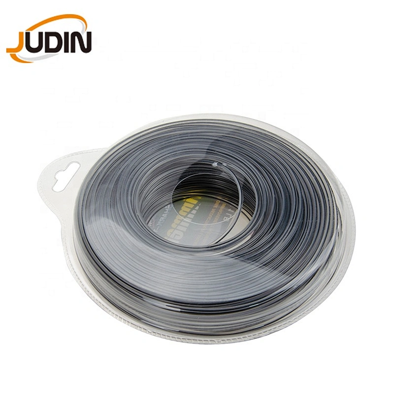 Dual -round shape 1.3-1.6mm Grass Nylon trimmer line Brush Cutter spare parts trimmer line for lawn mower
