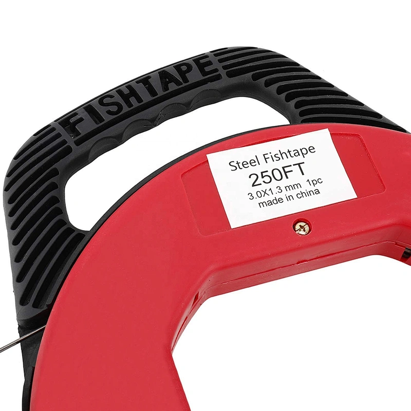 Electric Fiber Cable Puller Wire Fish Tape Fiberglass Cable Puller Duct Guide Electric Wire Pulling Strip Rodder Steel
