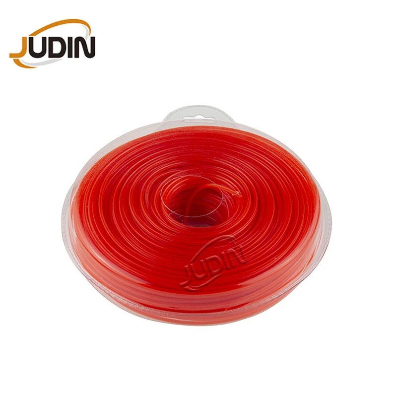 Commercial grade Cross Shape 1LB Blister Pack 2.4mm .095 Inch Nylon Weed Eater String Trimmer Line  for Brush Cutter