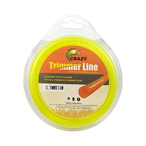 Grass cutter line grass lawnmowers weed wacker string trimmer line  for electrical gas grass trimmer