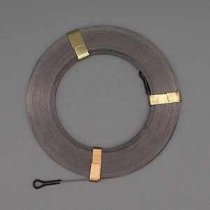 3mm/4mm/5mm Metal Cable Puller fiber cable puller Electrical Wire Pull Steel Wire fish tape