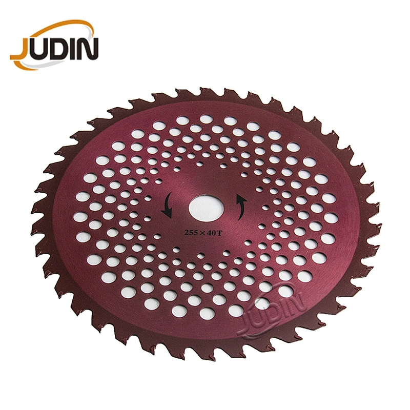 Brush Cutter Spare Parts 80 Teeth Multi Function Saw Blade Circular Saw Blades for Petrol / Gas Cordless  Mowing Grass Trimmer