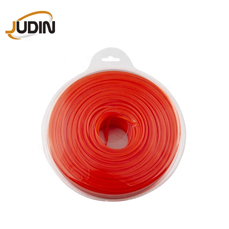 Dual -round shape 1.3-1.6mm Grass Nylon trimmer line Brush Cutter spare parts trimmer line for lawn mower