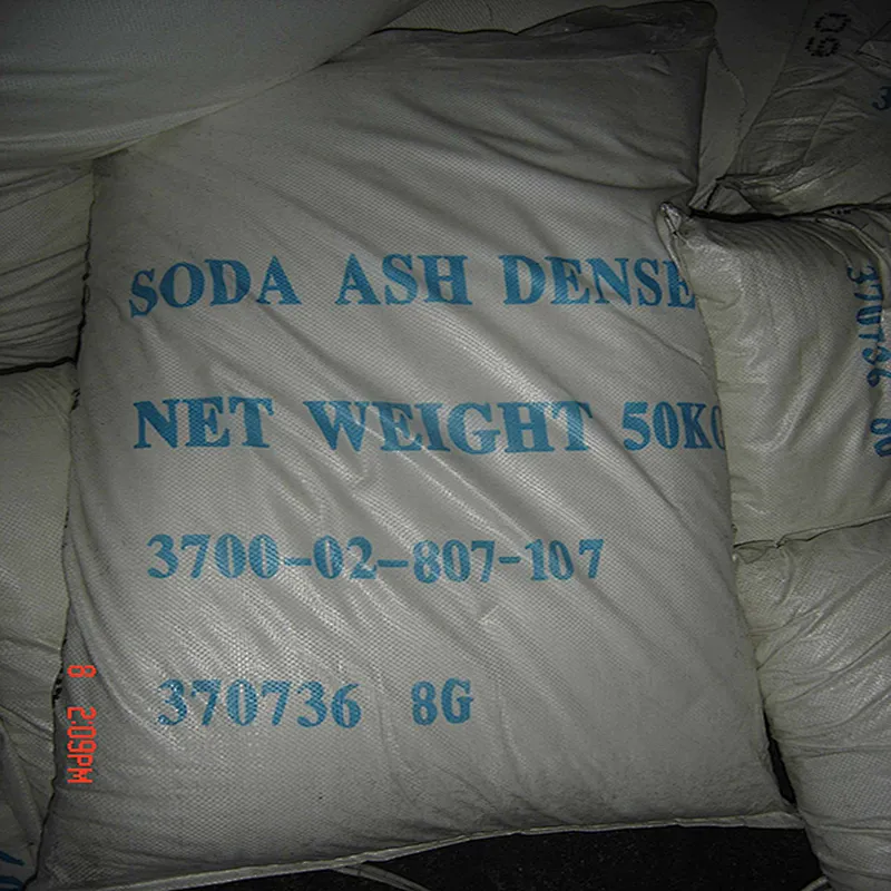 CAS NO.497-19-8  food grade soda ash light soda ash dense for glass