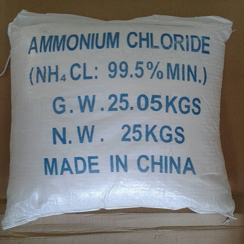 White powder and odorless ammonium chloride for industry