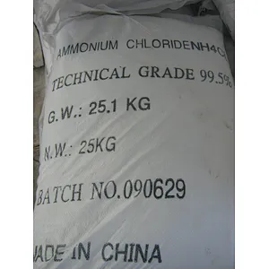 White powder and odorless ammonium chloride for industry