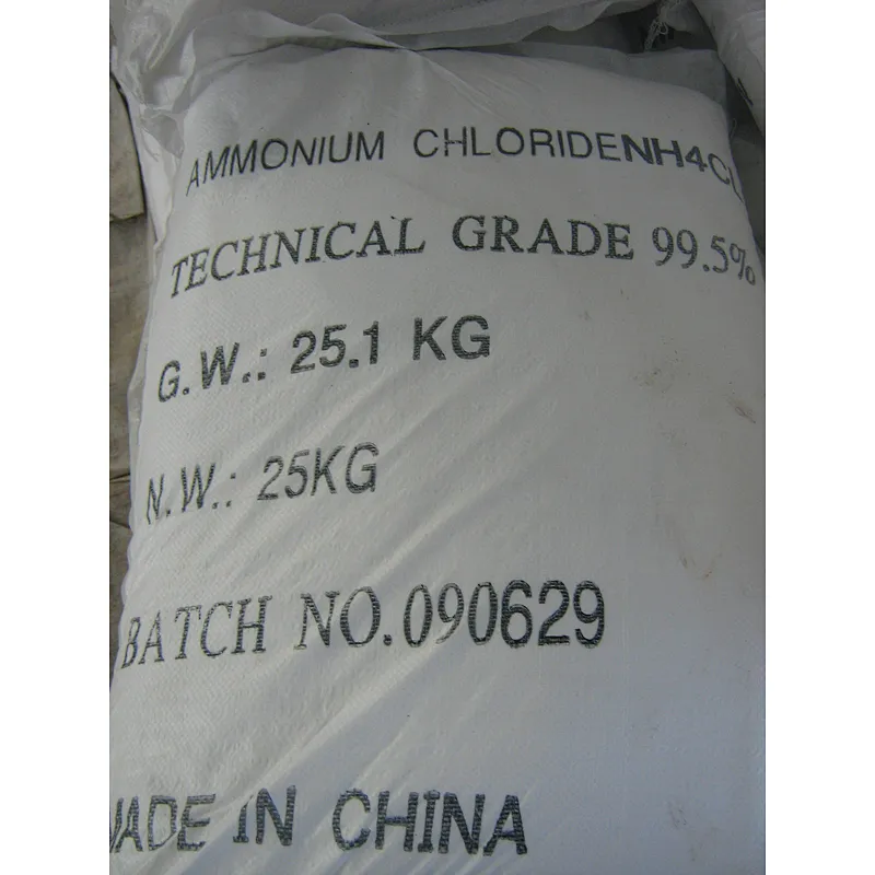 White powder and odorless ammonium chloride for industry