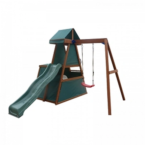 Wooden Swing Garden Seat Kids