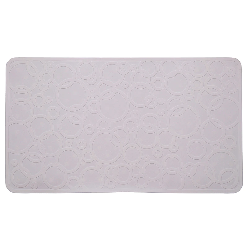 Factory Price Circle Design Natural Rubber Bath Mat Shower Mat