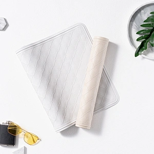 High quality bathroom silicone non-slip mat, baby bath mat with suction cup