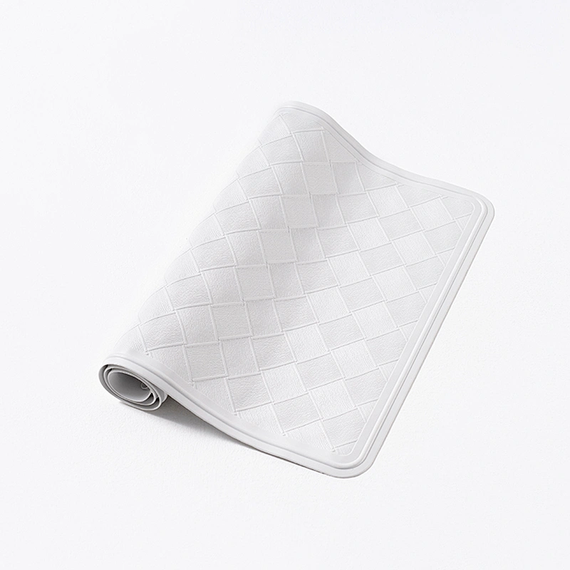 High quality bathroom silicone non-slip mat, baby bath mat with suction cup