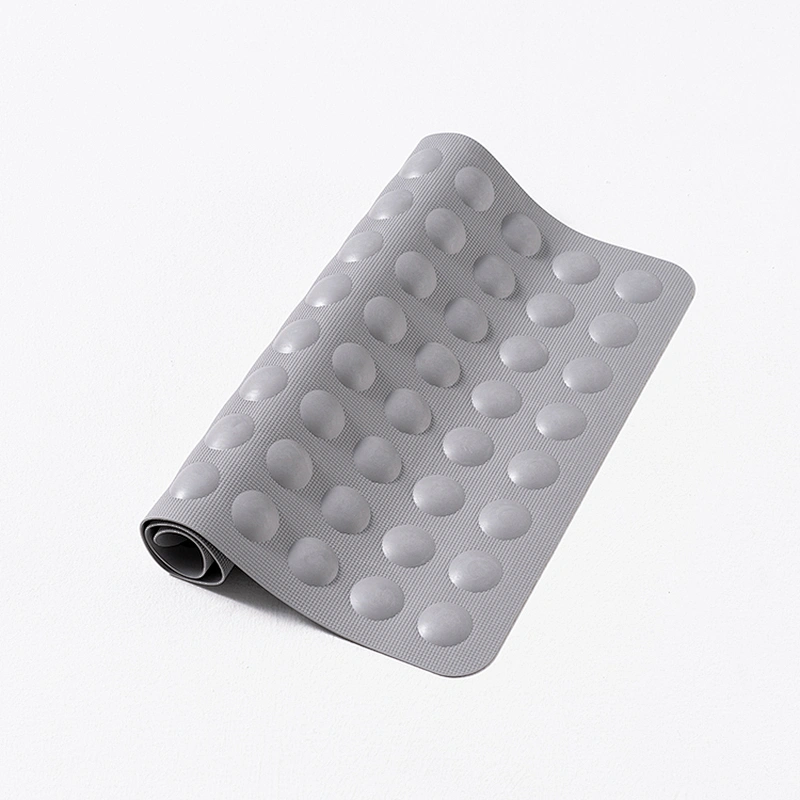 Baby silicone bath mat hotel waterproof non-slip mat suction cup