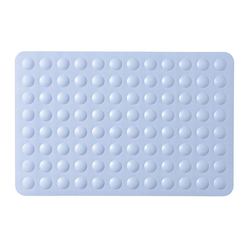 Baby silicone bath mat hotel waterproof non-slip mat suction cup