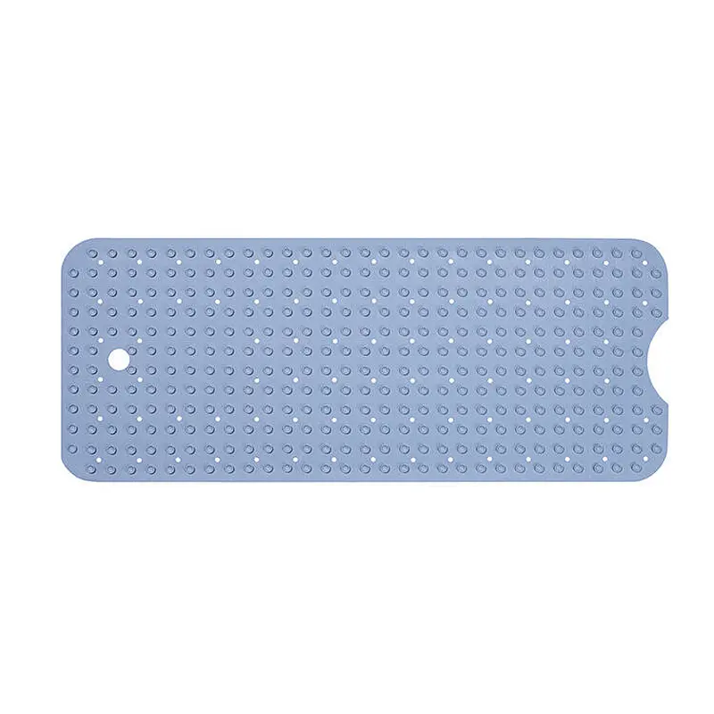 Natural rubber bathroom rubber mat for bathtub floor anti slip with suction cups