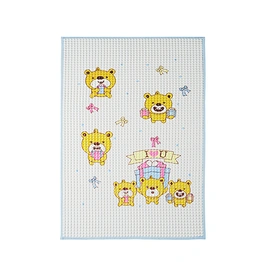 Eco friendly educational easy clean cute cartoon waterproof breathable rubber air filled rubber cot sheet