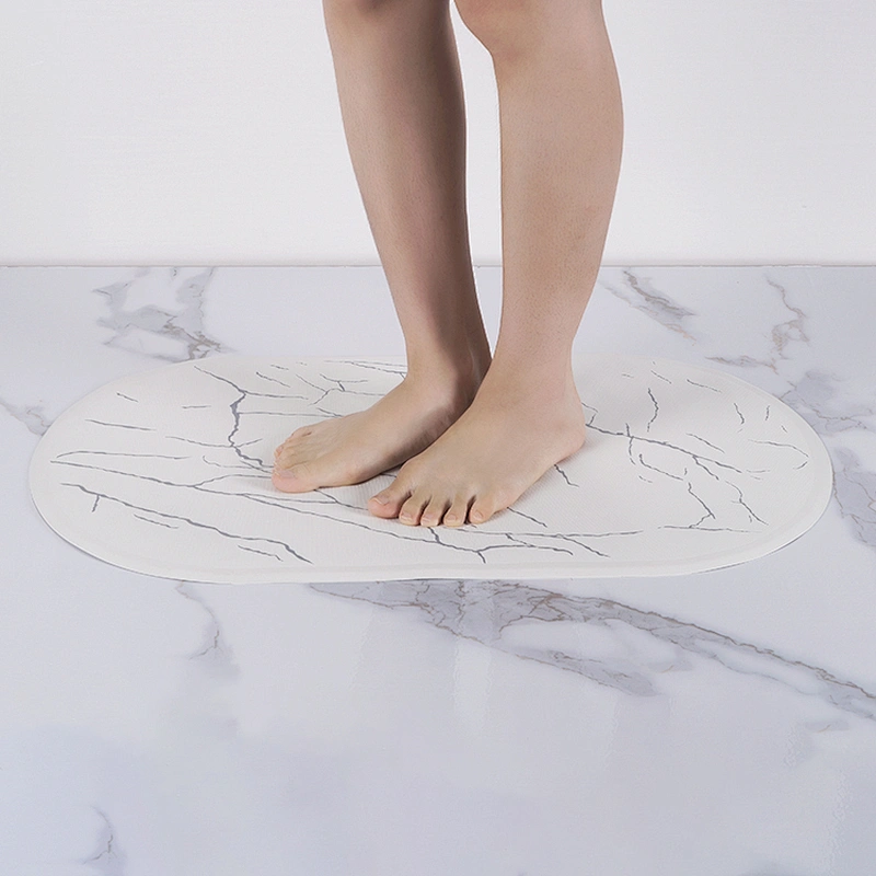 Machine washable non slip bathtub mat soft rubber bathroom bath shower tub mat