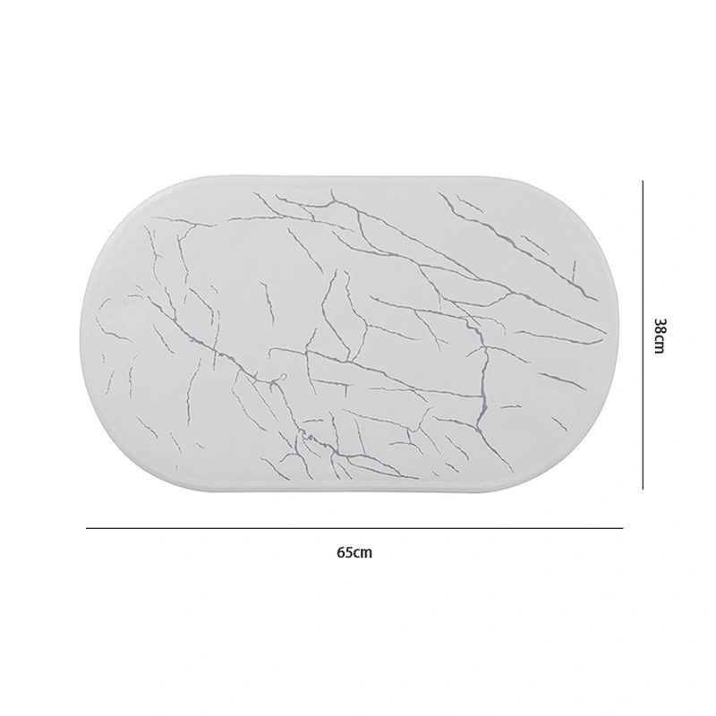 Machine washable non slip bathtub mat soft rubber bathroom bath shower tub mat
