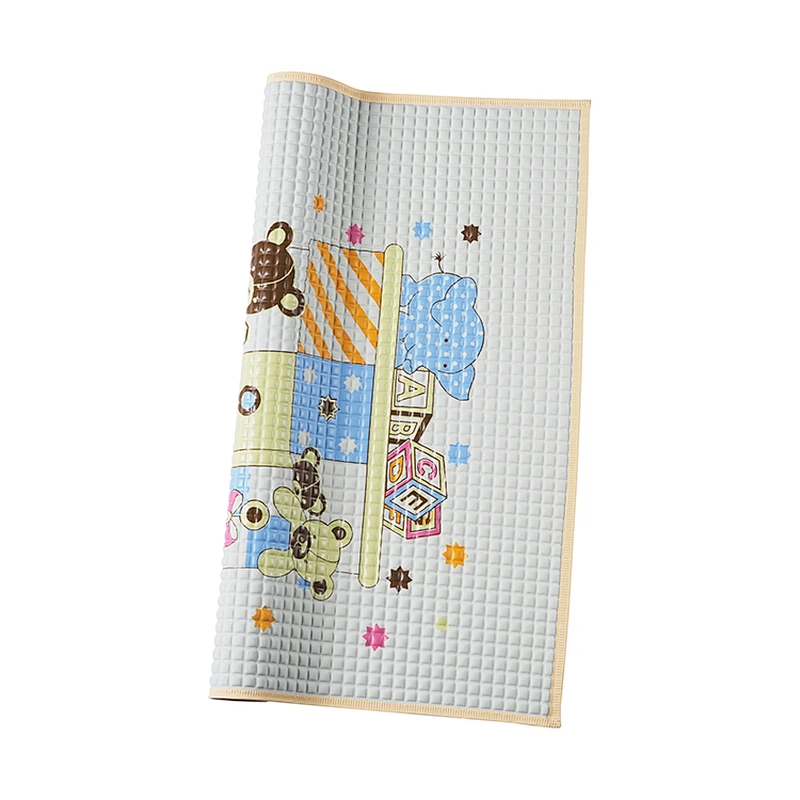 Easy clean cartoon waterproof breathable air filled rubber cot sheet