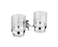Double tumbler holder