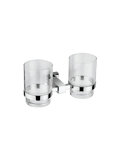 aluminium double tumbler holder